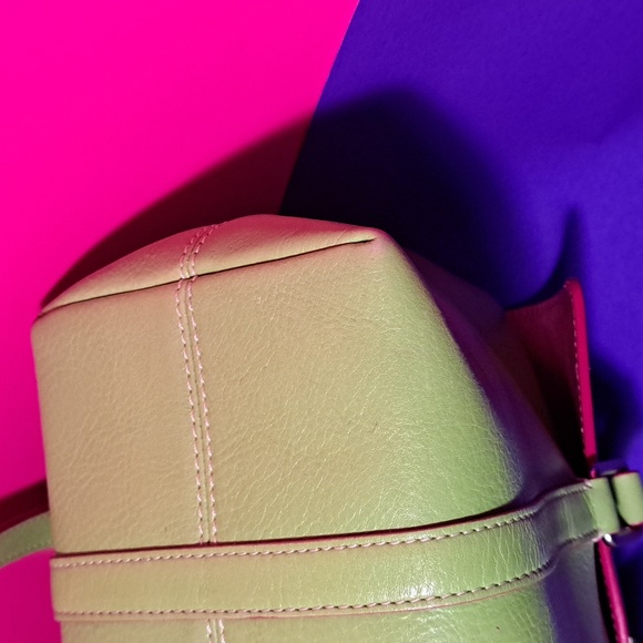 vintage Dooney & Bourke leather "Wicked" 💚shoulder Bag ST. PATRICKS DAY READY🍀 - Picture 14 of 16